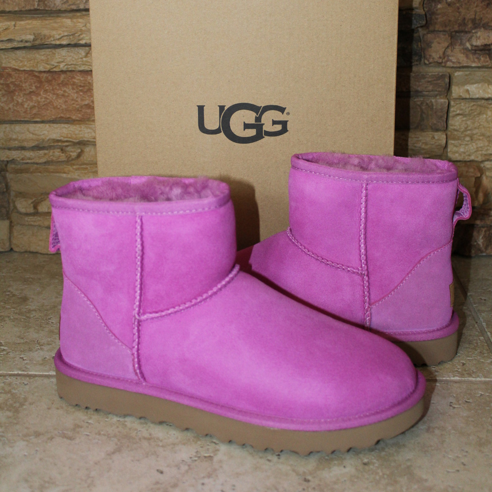 UGG MINI SUEDE WATER RESISTANT BOOTS - Picture 2 of 7